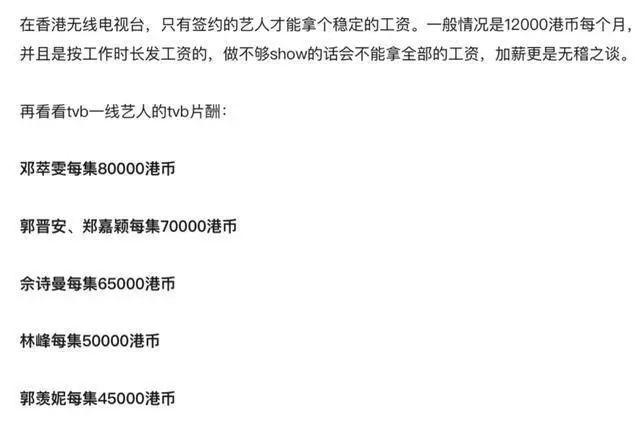 佘诗曼郑嘉颖:TVB现状有多惨，600位艺人失业领救济金，佘诗曼演出1万6