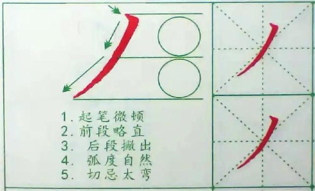 每日打卡100天高清电子版PDF50页，打印练习！给孩子的练字计划