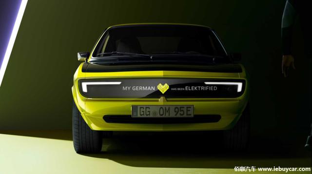 欧宝Manta将作为电动汽车复兴 最大功率400马力/将于2025年亮相