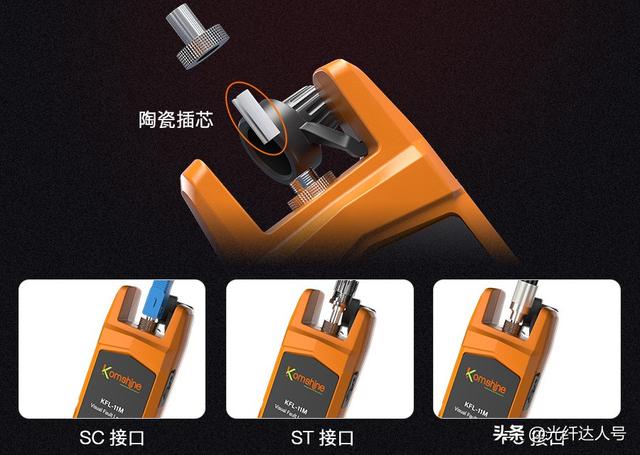 光纖測量新方案-江蘇吉星全新KFL-11M迷你紅光源亮相
