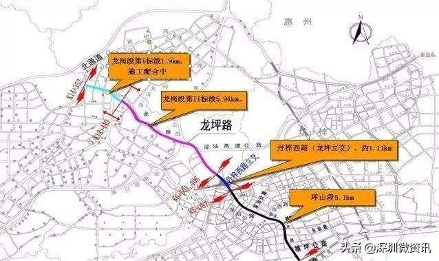 深圳东部市民关心的东部过境、坪盐通道、龙坪路进展来了