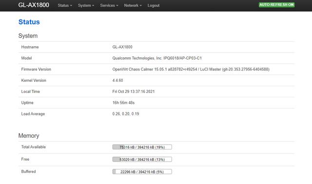为刷机而生，首款支持原生Openwrt的WIFI 6路由——GL-AX1800体验