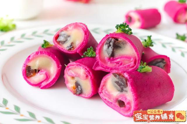 今日食谱「火龙果土豆泥卷」~宝宝辅食