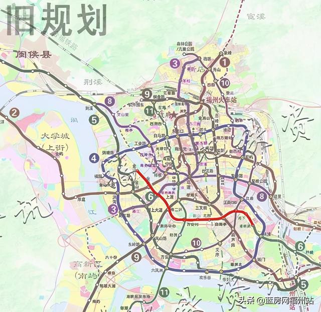 福州<a href=http://shiwuwuguihua.com target=_blank class=infotextkey>高新区</a>最新地铁规划