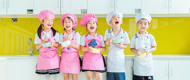 创设双语环境的温江SCL幼儿园