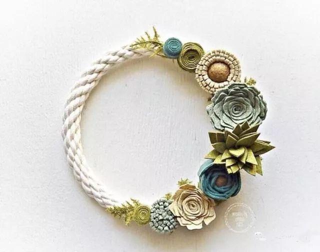 不织布diy手工制作(有趣的不织布编织教案)