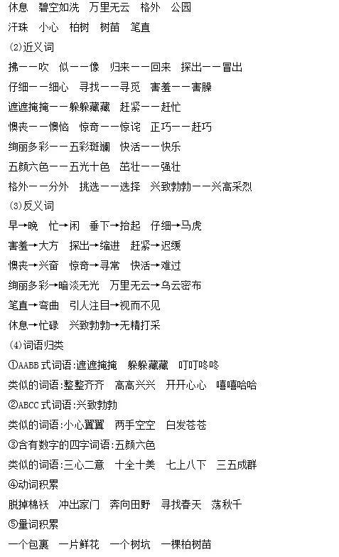 详细解读的近义词