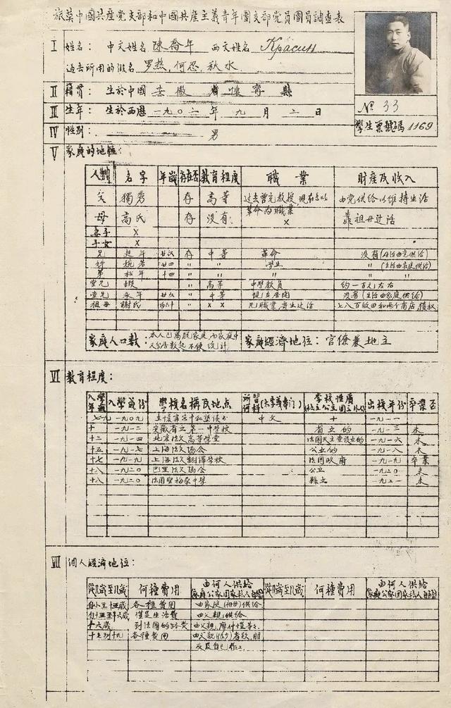陈延年:党史专家徐光寿：陈延年陈乔年的人生为何能感动当代年轻人