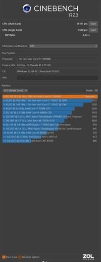 5.3GHz睿頻 英特爾酷睿i9-11900KB性能解析