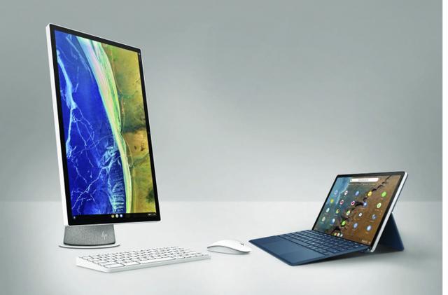 惠普推出可拆卸式和一體式Chrome OS電腦