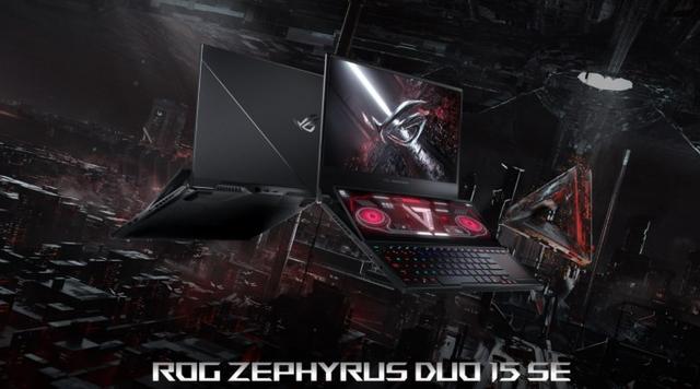 華碩ROG Zephyrus Duo SE 15雙屏筆記本已在新蛋上架