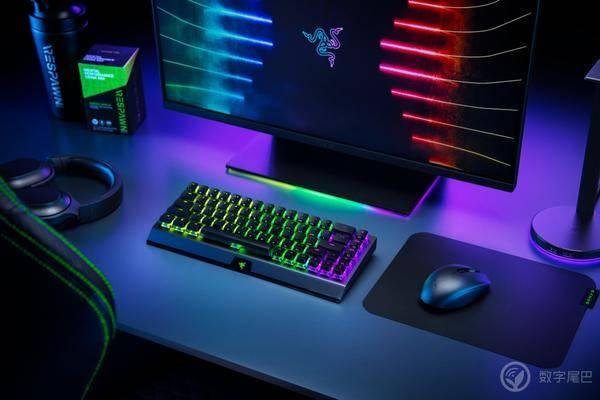 幻彩加持！Razer 發佈真無線耳機、V3 迷你無線遊戲機械鍵盤等新品
