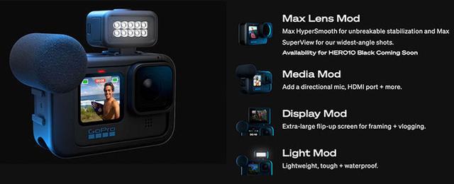 GoPro Hero10 Black发布 支持5.3K 60p视频拍摄
