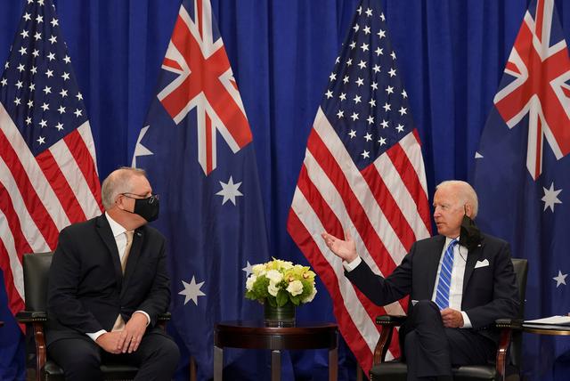 拜登吹捧：美国没有比澳大利亚更亲密、更可靠的盟友了