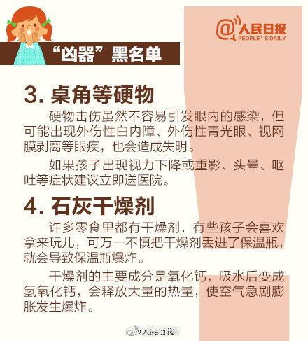 爸妈警惕！伤娃“凶器”黑名单