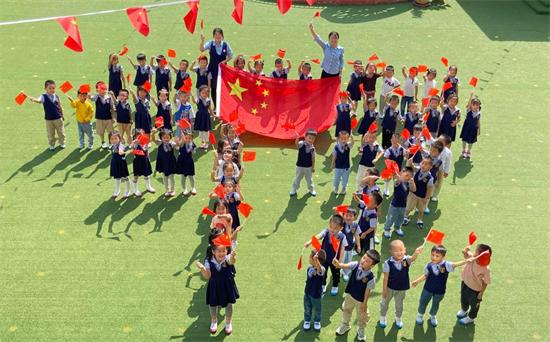 我的祖国我的爱！高密官庄博苑幼儿园迎国庆主题活动