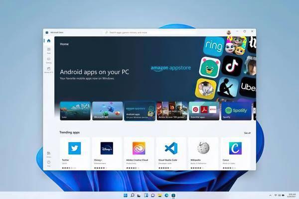Windows  11 运行安卓界面曝光，运行流畅，支持多窗口