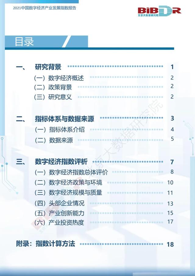 2021中国数字经济产业发展指数