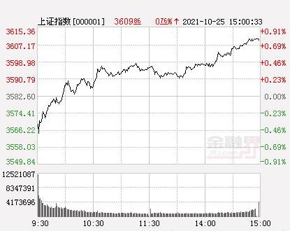 收评：A股三大指数集体收涨创业板指涨1.64%，储能概念上演涨停潮