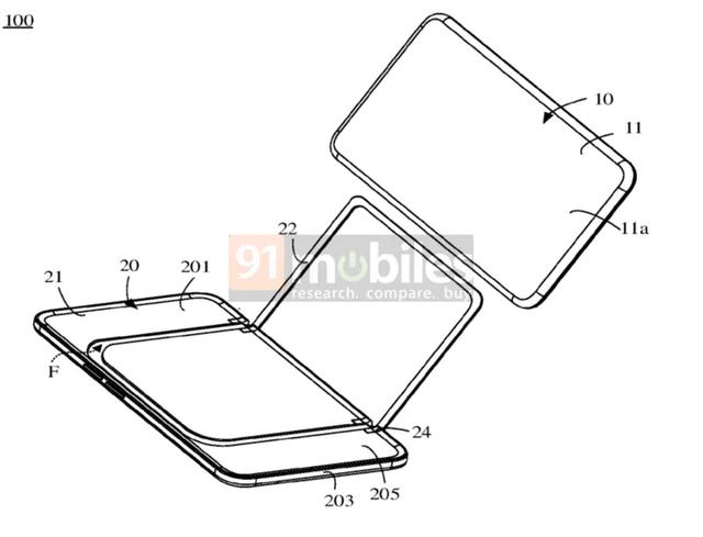 新专利显示OPPO似乎正在研发可拆卸副屏的手机