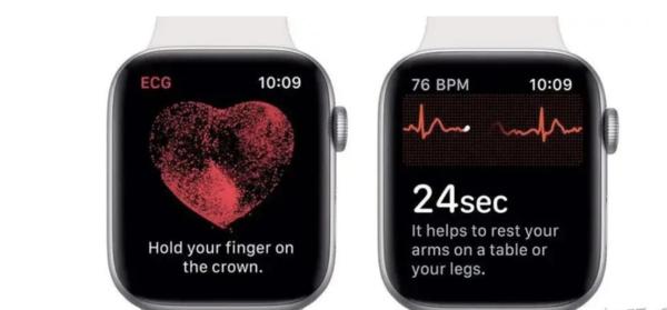 Apple  Watch  ECG  检测来啦，可检测“房颤”问题