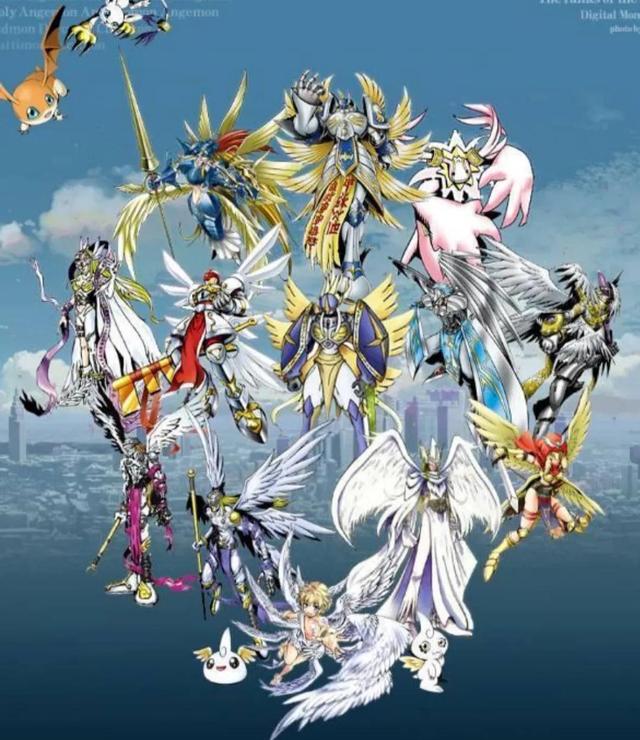 Digimon: super fierce dark angel, once suppressed the five emperors ...