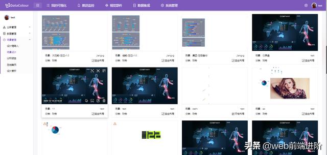 大屏数据可视化分析平台DashboardClient