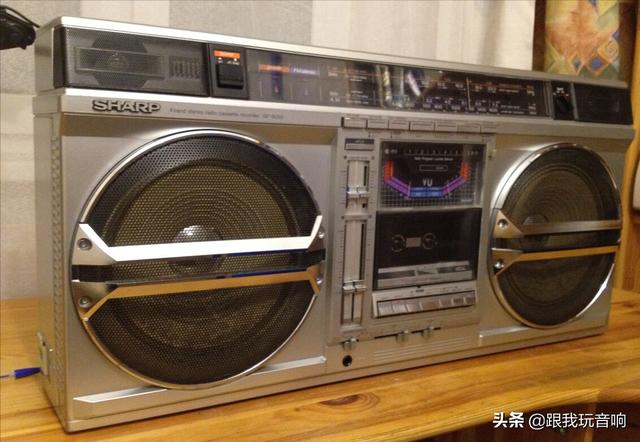 80年代顶级录音机：SHARP夏普 GF-9000音响