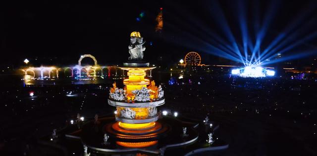 贵州施秉音乐喷泉图片