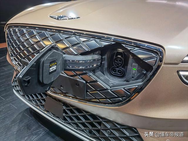 新车 | 捷尼赛思GV70纯电动版车型广州车展全球首发 续航可达600公里