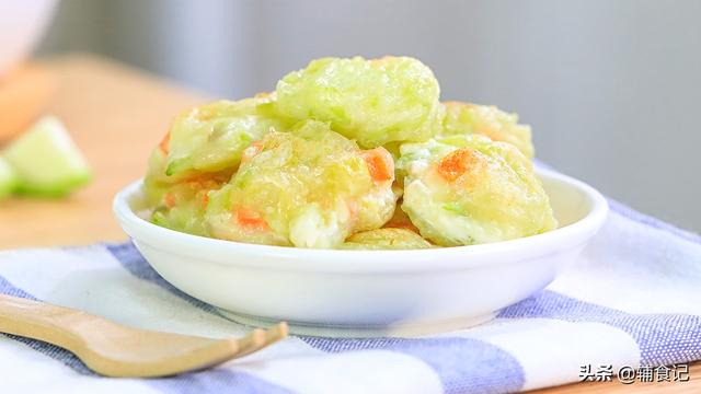 宝宝便秘就吃它，软嫩鲜香，一搅一煎就搞定