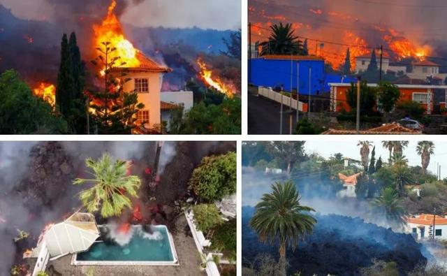 灾难！旅游胜地火山爆发，民宅被吞噬，豪宅泳池变滚锅，7000人撤离，中使馆提醒