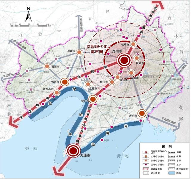 辽宁将建2条城镇发展轴，打造2个核心城市，引领东北3省振兴