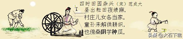 四时田园杂兴其31的意思及作品赏析