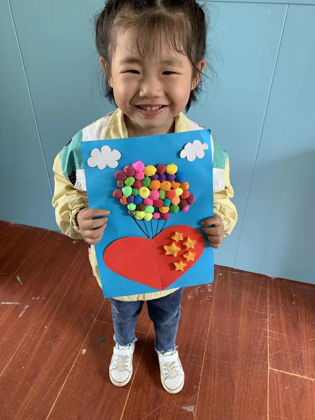 「童心筑梦 喜迎国庆」榆树幼儿园庆国庆手工制作活动