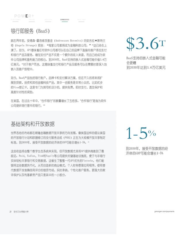 摩根大通：支付正在吞噬整个世界