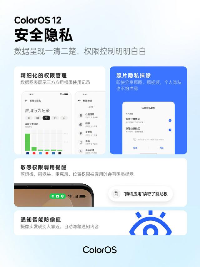 不惧信息泄露，加强手机隐私保护，ColorOS  12这几个功能真香