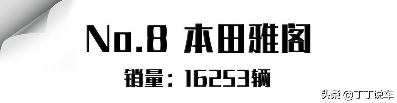 9月轿车销量前十！日产轩逸依然是销冠，Model 3销量超吉利帝豪