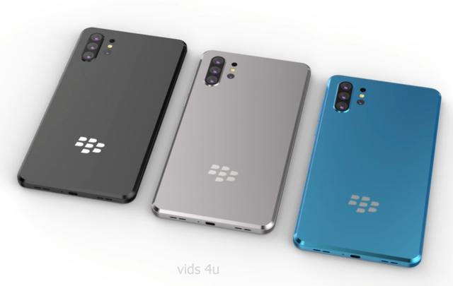 黑莓Arezzo渲染图：7050mAh+5.5英寸屏幕，实体按键外观另类