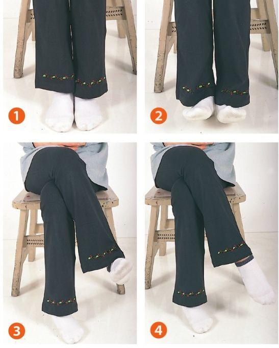 练习简单的孕妇体操