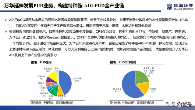 万华化学深度报告：ADI，聚氨酯皇冠上的明珠，产品集群雏形已现