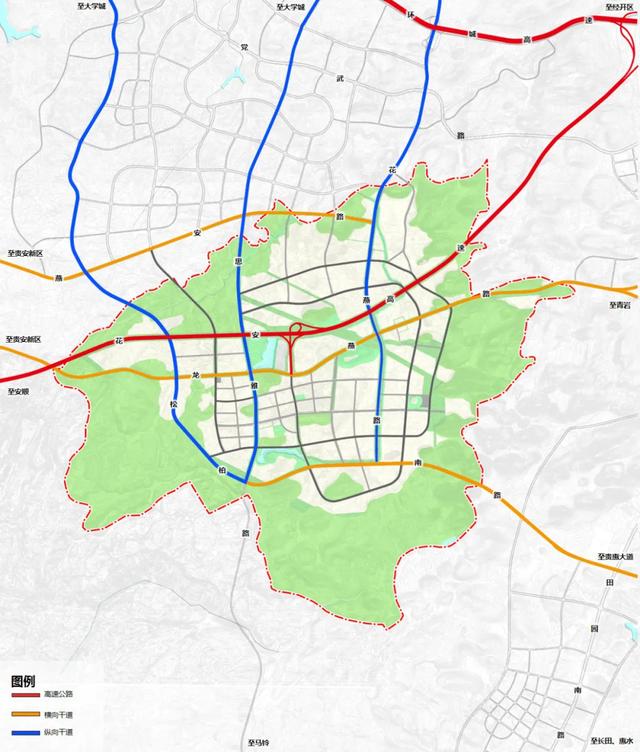 重庆花溪工业园区规划图