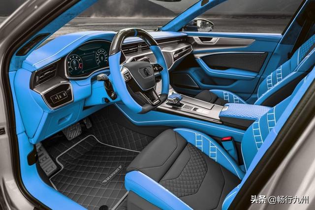 脱下西装的暴力绅士 Mansory 爆改audi Rs7 Sportback 全网搜