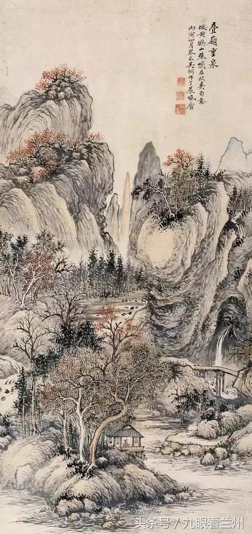 五琴木山水画赏析插图