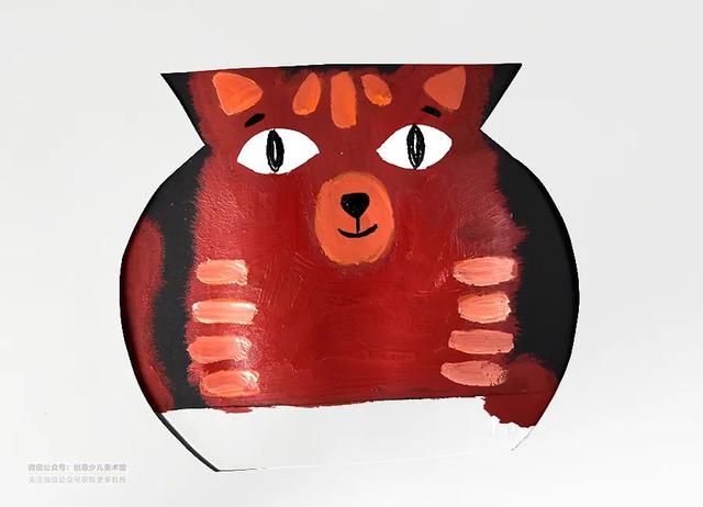 儿童画教程｜趣味水粉画课程《馋嘴的小猫咪》