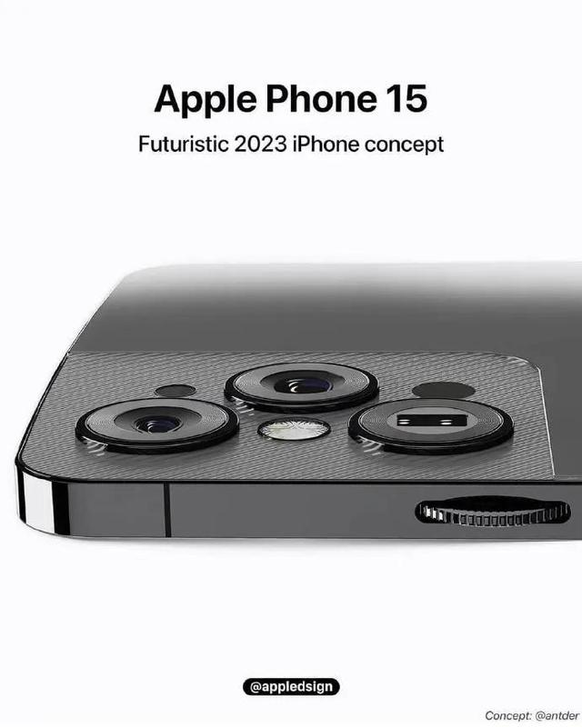 iPhone15 Pro概念图来了，就想问一句，那个转轮是干啥的？