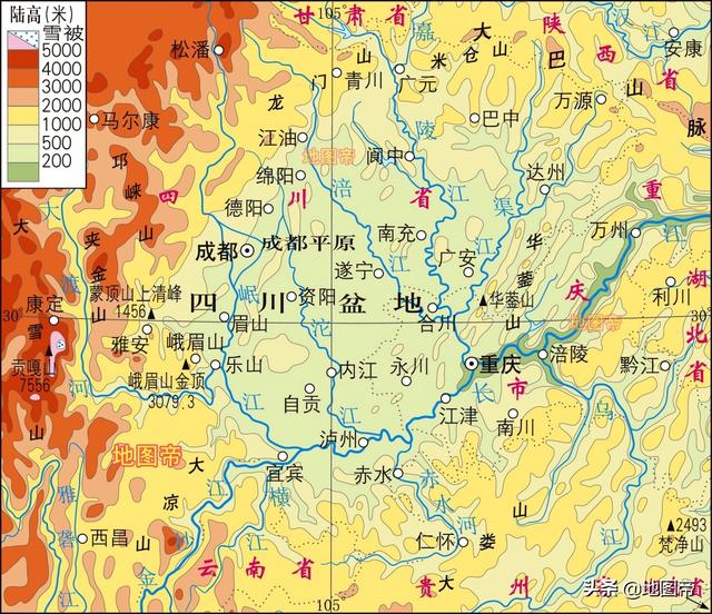 历代蜀国定都成都，元末夏国怎么定都重庆？