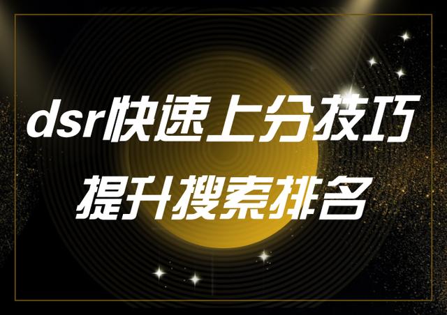 店铺动态评分dsr是指什么的综合评分（快速提升店铺dsr评分）(1)