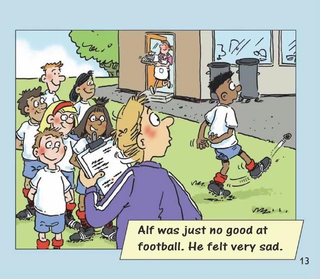 跟孩子一起读绘本：《Alf Saves the Day》