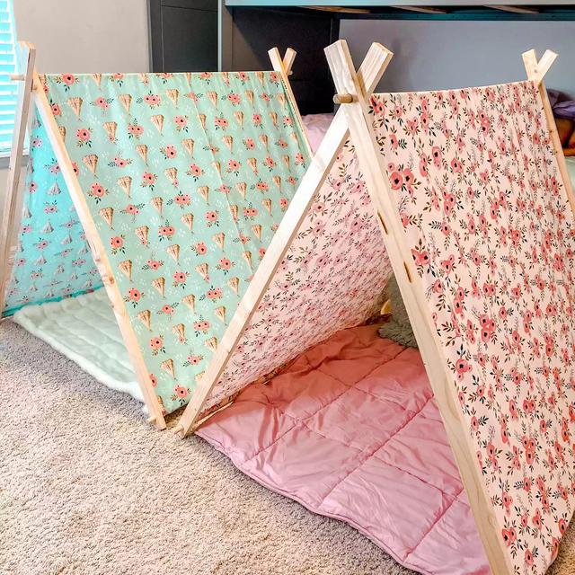 帐篷活动小游戏(diy儿童帐篷制作方法)